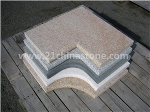 G682 Giallo Granite Pool Pavers/Golden Sand Beige Granite Swimming Pool Coping
