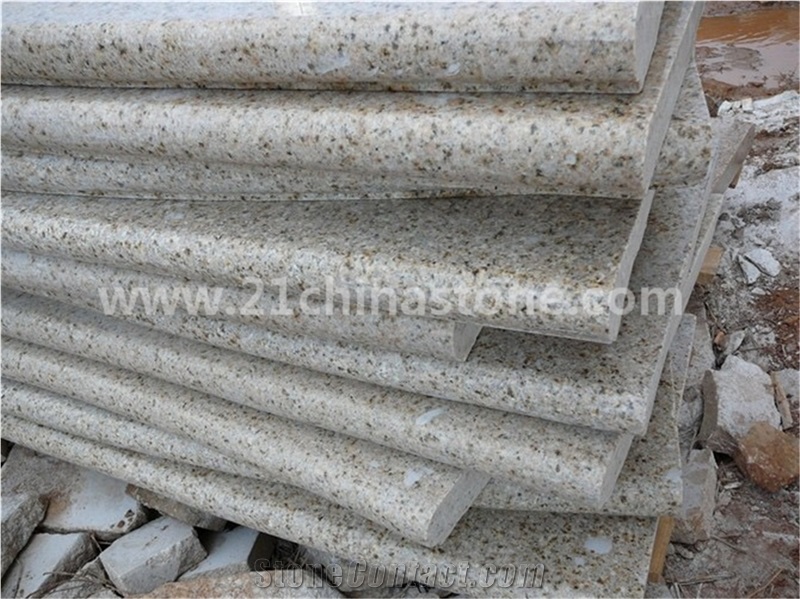 G682 Giallo Granite Pool Pavers/Golden Sand Beige Granite Swimming Pool Coping