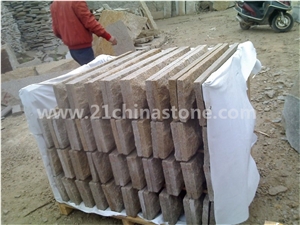 G682 Sunset Gold Granite Blocks/ Padang Giallo Granite Blocks
