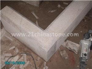 G682 Yellow Rust Granite Kerbs/Padang Giallo Granite Kerbstone/ Curbs/ Kerbs