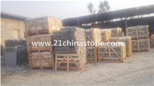 Hot Sale-China G603 Granite Bianco Sardo Crystal Granite Cube Stone/Cobble Stone Flooring Paver Landscaping Stone