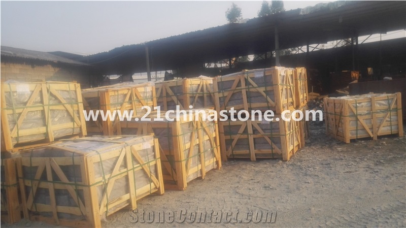 Hot Sale-China G603 Granite Bianco Sardo Crystal Granite Cube Stone/Cobble Stone Flooring Paver Landscaping Stone