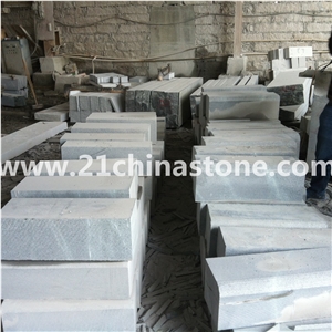 Hot Sale- Own Factory G603 Granite Kerbstone/Kerbs,Bianco Crystal Sardo Granite Curbs,Sesame White Granite Kerbs for Road Side Stone,Exterior Stone Landscaping Stone