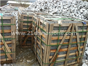 Hot Sale-Own Factory G654 Granite Cubestone/ Sesame Grey/ Pandang Dark Grey Granite Cube Stone Pavers/ Exterior Stone for Landscaping Stone