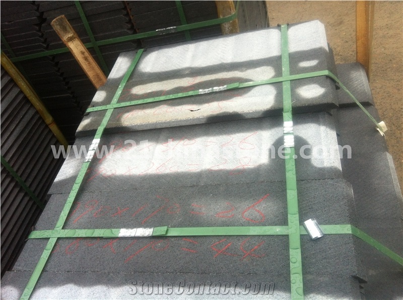 Hot Sale-Own Factory G654 Granite Cubestone/ Sesame Grey/ Pandang Dark Grey Granite Cube Stone Pavers/ Exterior Stone for Landscaping Stone