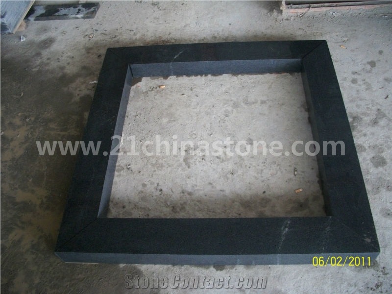 Hot Sale- Own Factory G654 Granite Kerbstone/Kerbs,China Impala Black Granite Curbs,Sesame Grey Granite Kerbs for Road Side Stone,Exterior Stone Landscaping Stone