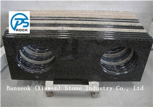 China Black Granite Countertop, Black Granite Kitchen Countertops