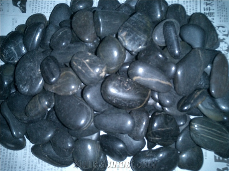 Black Pebble Stone