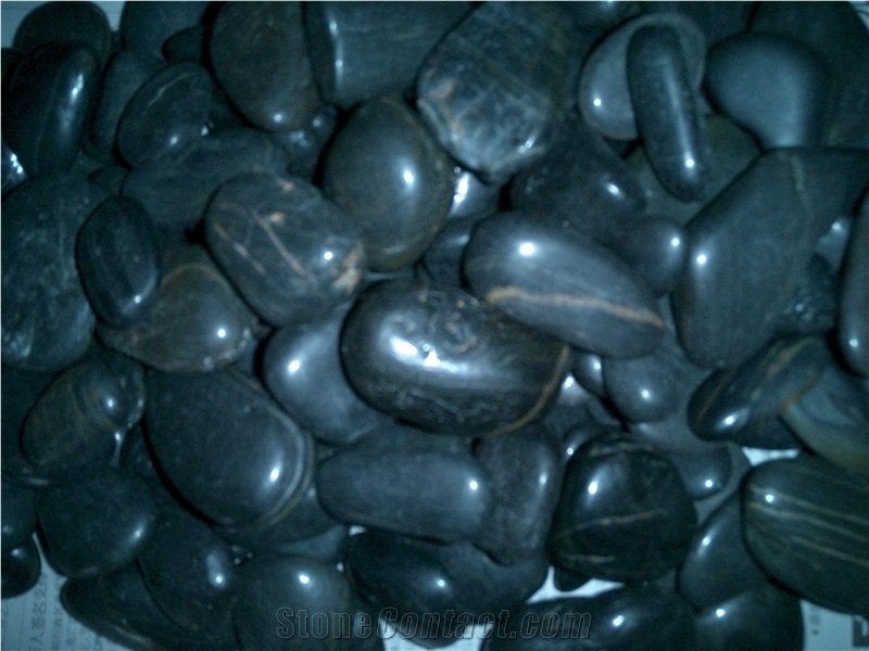 Black Pebble Stone