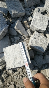 China G603 Grey Granite, China Grey Natural Cube Stone/Cobble Stone/Pavers