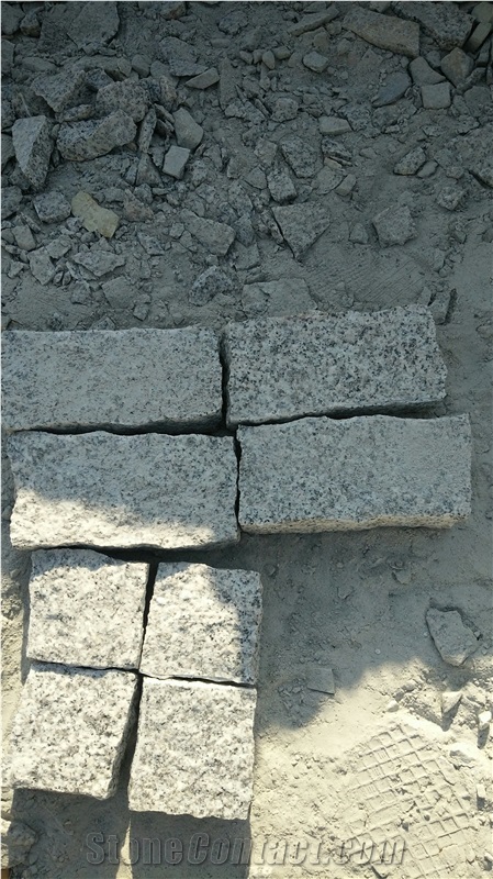 China G603 Grey Granite, China Grey Natural Cube Stone/Cobble Stone/Pavers