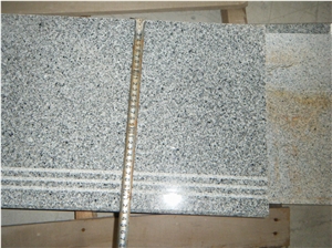 G614 Polished Steps&Risers, China Grey Grantie Stairs, G614 Granite Steps