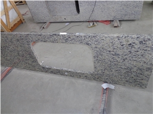 Giallo Sf Real White Granite Countertops/Bar Top/Worktop/Island Top, Polished Yellow Granite Kitchen Countertops