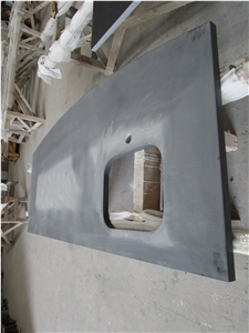 Gray Quartz Stone Countertop, Grey Quartz Stone Vanity Top