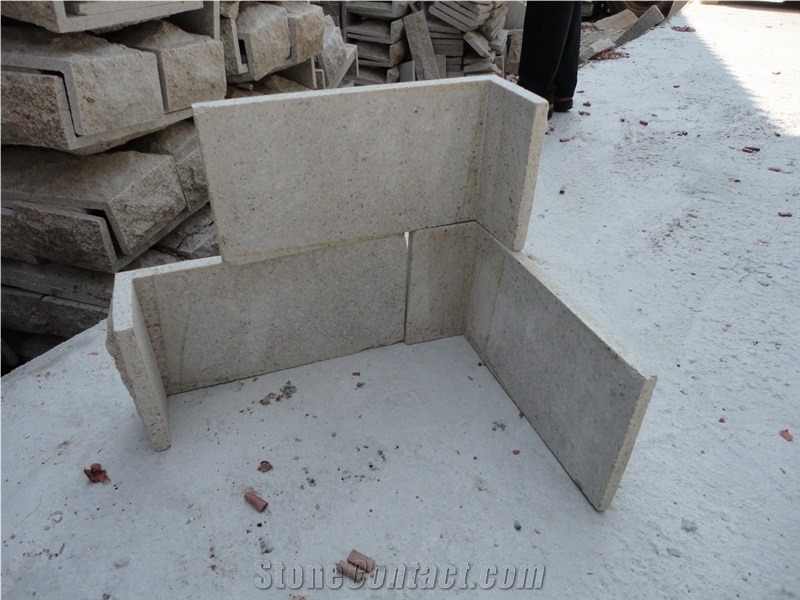 Yellow Mushroom Marble, Split Face Wall Cladding, Decorative Wall Panel Stone,Mushroom Stone, G682 Yellow Granite Mushroom Stone