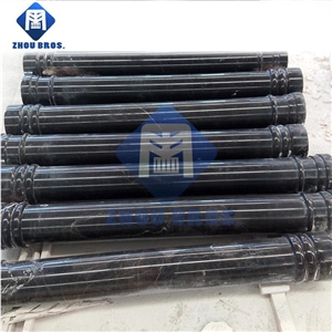 Shanxi Black Granite Column, Sculptured Columns, Roman Columns