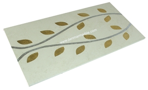 Cafe Designs Mosaic, Multicolor Travertine Mosaic Turkey