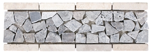Mix Travertine Molding & Border Turkey