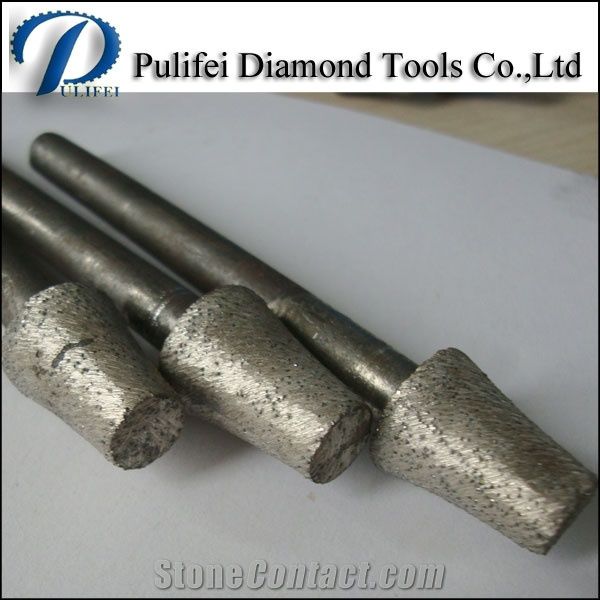 Vacuum Brazed and Sintered Diamond Burr