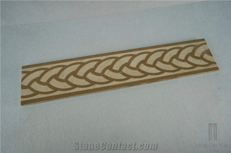 Beige Marble Flooring Border Designs;Marble Floor Design Pictures