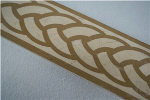 Beige Marble Flooring Border Designs;Marble Floor Design Pictures