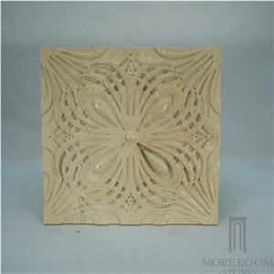 Beige Marble Pattern/Marble Reliefs/Cnc 3d Wall Panels