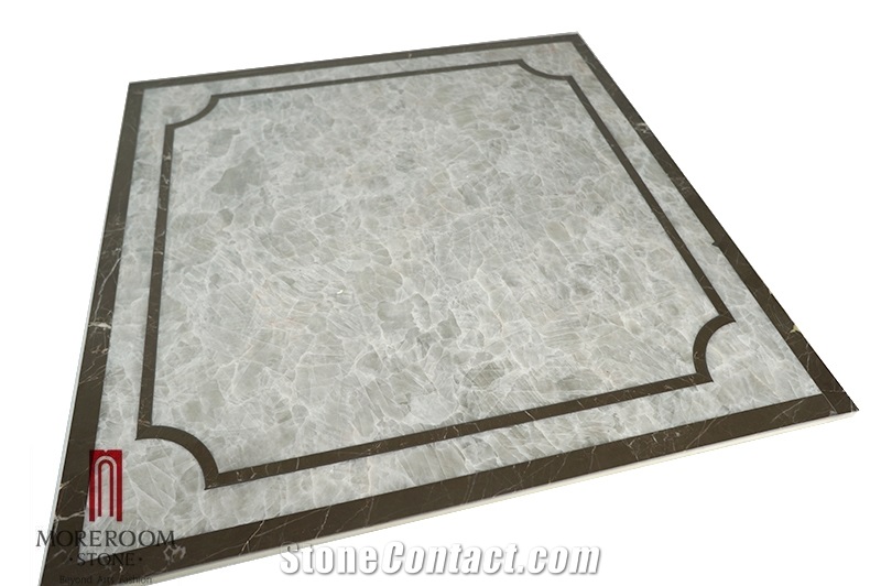 Elegant Design Water Jet Marble Tiles, Marble Medallion Price, Floor Medallion
