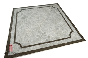 Elegant Design Water Jet Marble Tiles, Marble Medallion Price, Floor Medallion