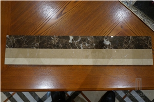 Floor Marble Border Design Emperador Dark Marble Artistic Border Tile Floor Marble Border Design Emperador Dark Marble Artistic Border Tile