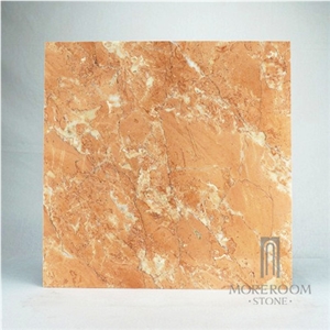 Foshan Manufacture Orange Color Tea Rose Marble Marble Thin Stone Panel for Bathroom Wall Design Foshan Manufacture Orange Color Tea Rose Marble Marble Thin Stone Panel for Bathroom Wall Design