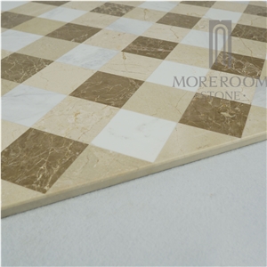 Golden Cream Marble Medallions Design Floor &Wall Marble-Composite Marble