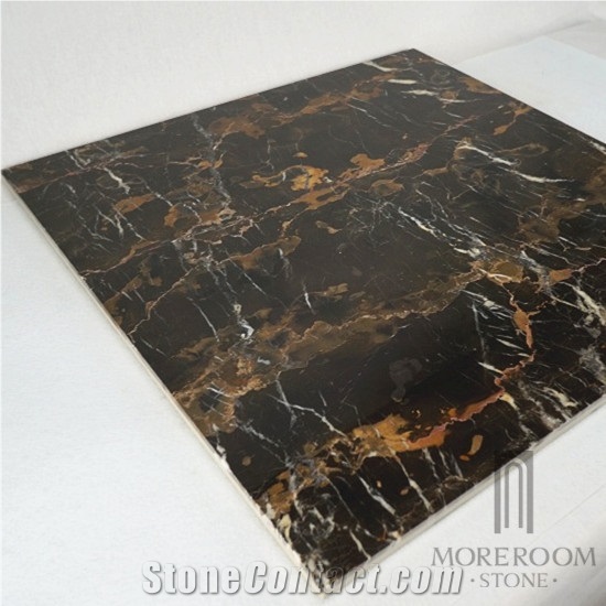 Nero Portoro Marble Slabs & Tiles;Marble Panel;Marble Flooring Design