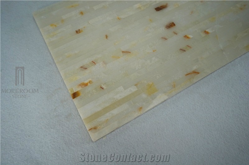 Onyx White Orange Slabs & Tiles,Bathroom Onyx Tile Design;Onyx Wall Covering;Onyx Pattern