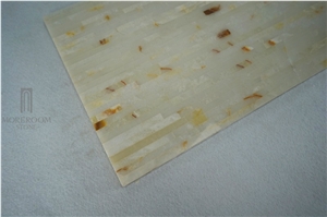 Onyx White Orange Slabs & Tiles,Bathroom Onyx Tile Design;Onyx Wall Covering;Onyx Pattern