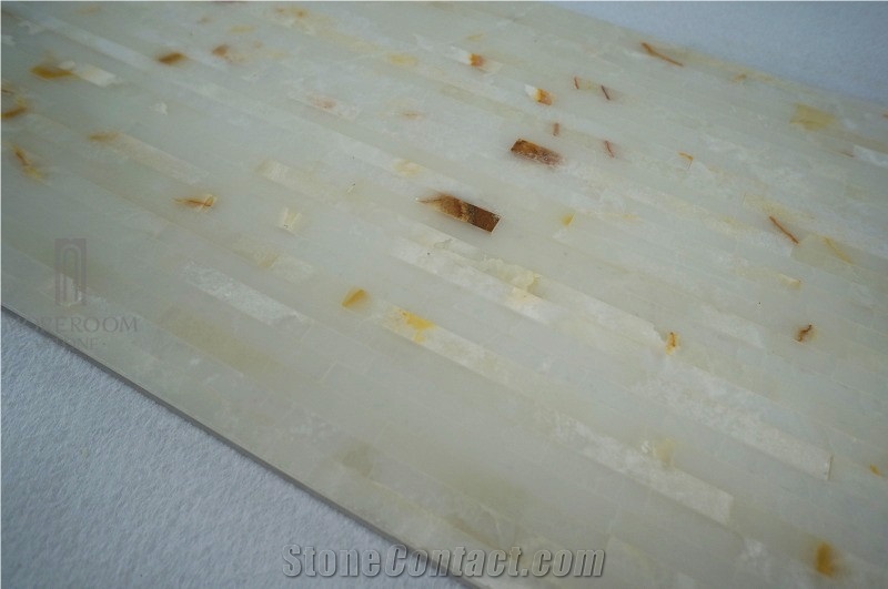 Onyx White Orange Slabs & Tiles,Bathroom Onyx Tile Design;Onyx Wall Covering;Onyx Pattern
