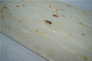 Onyx White Orange Slabs & Tiles,Bathroom Onyx Tile Design;Onyx Wall Covering;Onyx Pattern