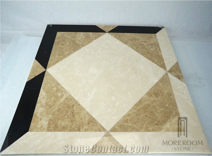 Spain Emperador Light Marble Medallion