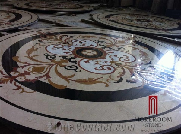 Turkey Composited Marble Waterjet Medallion Water Jet Marble Designs Turkish Marble Price Home Marble Floor Design