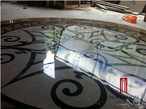 Turkey Composited Marble Waterjet Medallion Water Jet Marble Designs Turkish Marble Price Home Marble Floor Design