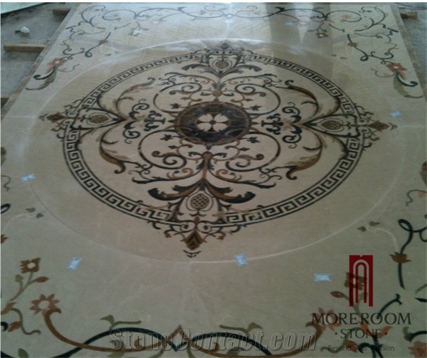 Turkey Composited Marble Waterjet Medallion Water Jet Marble Designs Turkish Marble Price Home Marble Floor Design