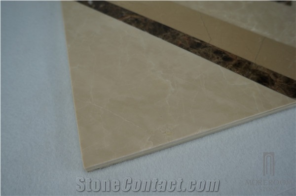 Turkey Emperador Light Laminated Marble Medallions for Flooring Design Marble Price