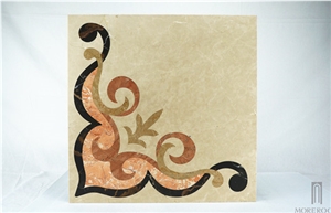 Turkey Latte Beige Marble Marble Floor Tile Marble Luxury Marble Flooring Design Marble Flower Designs Marble Medallion