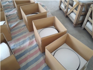 Black Jade Marble Round Basins & Sinks