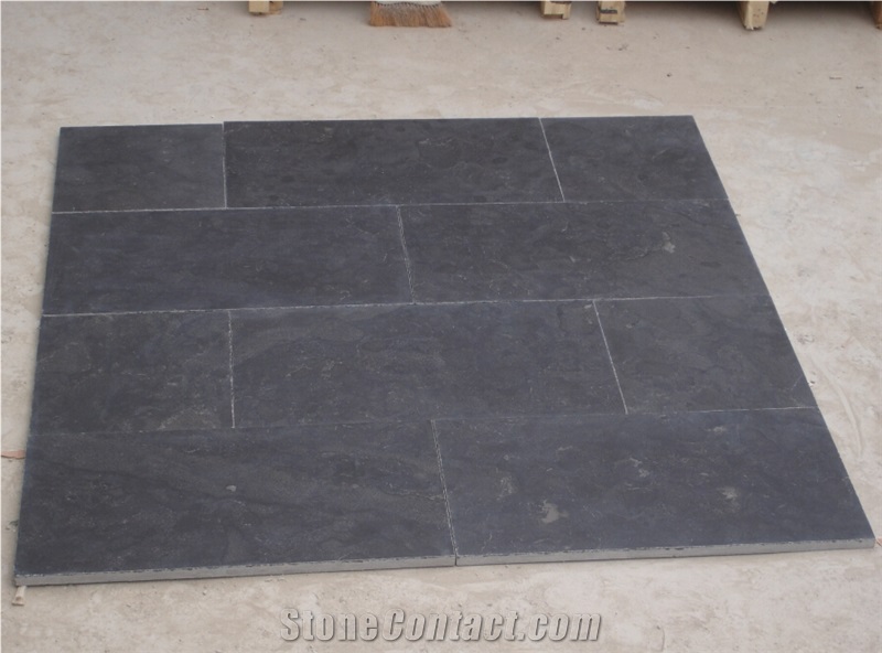 Blue Limestone Polished Tiles, China Blue Limestone