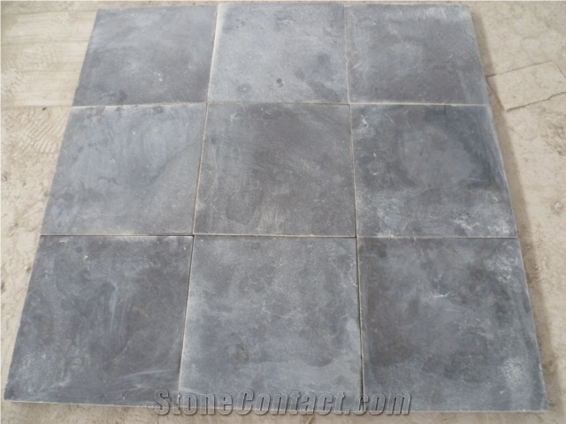 China Blue Limestone Slabs & Tiles