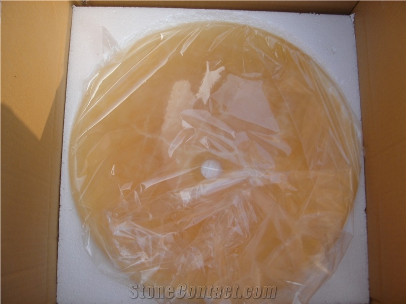 China Wooden Sandstone Basins & Sinks, White Sandstone Basin