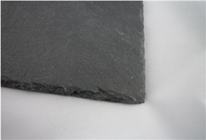 Chinese Cheap Natual Split Black Roofing Slate Tile, China Black Slate