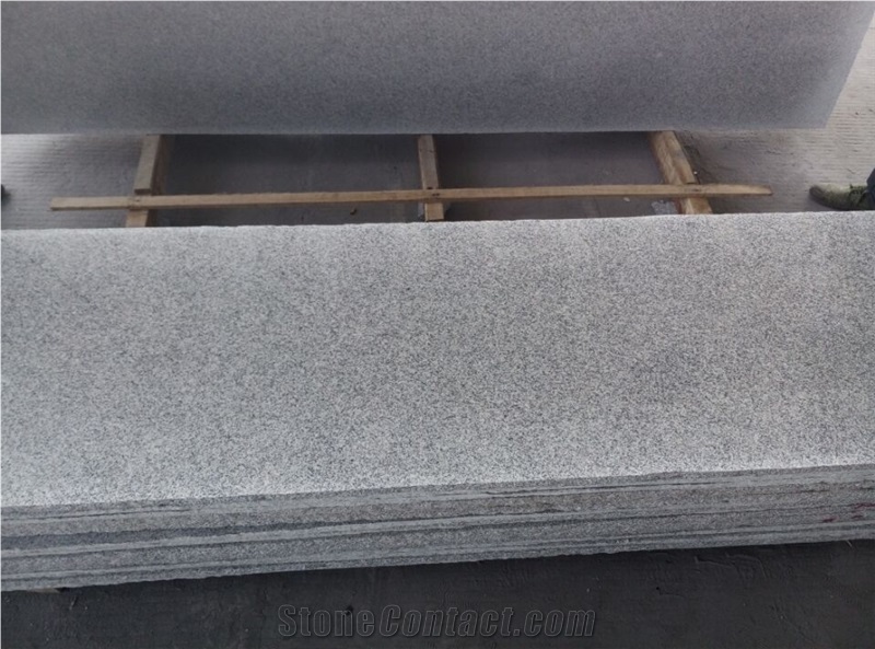 G603 Flamed Half Slabs, Cheap Price Half Slabs, China Grey Granite Tiles & Slabs