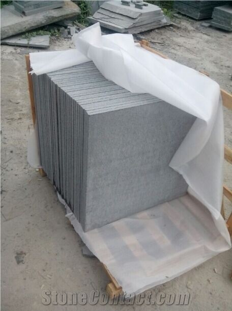 G654/Padang Dark/Sasame Black Granite Tiles & Slabs, China Black Granite