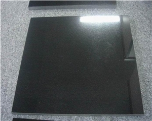 Mongolia Black Basalt Slabs & Tiles, China Absolute Black Basalt